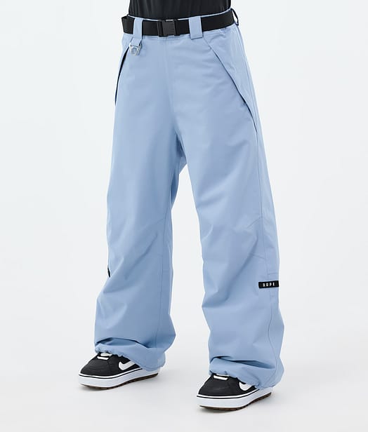 Dope Big W Snowboard Pants Women Light Blue