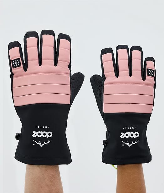Dope Ace Ski Gloves Soft Pink