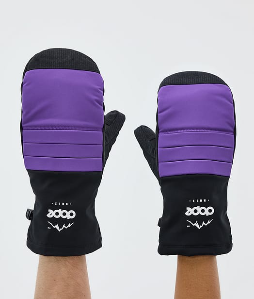 Dope Ace Snow Mittens Vivid Purple