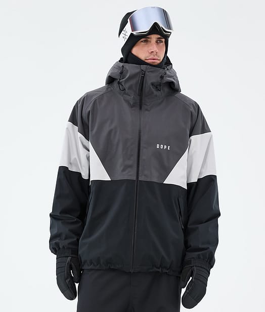 Dope Spartan Snowboard Jacket Men Sport Phantom/Light Grey/Black