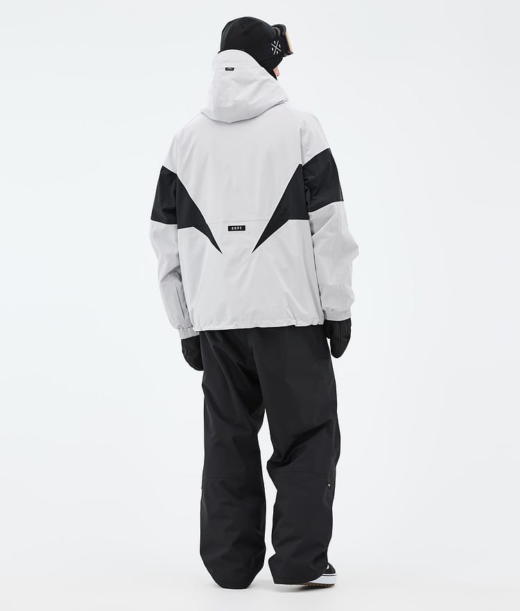 Spartan Snowboard Jacket Men Spike Light Grey/Black, Image 4 of 8