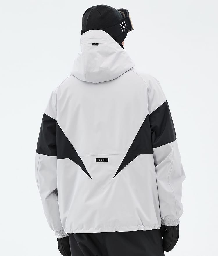 Spartan Snowboard Jacket Men Spike Light Grey/Black, Image 6 of 8