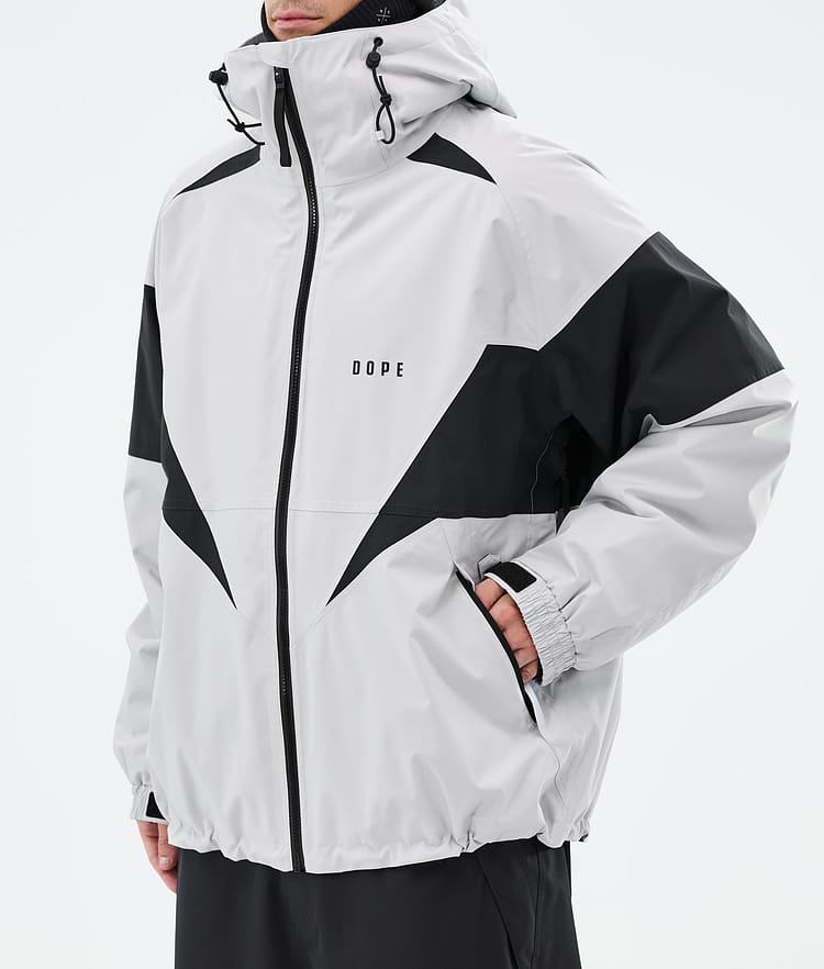 Spartan Snowboard Jacket Men Spike Light Grey/Black, Image 7 of 8