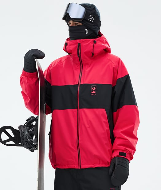 Dope JT Spartan Snowboard Jacket Men Red/Black