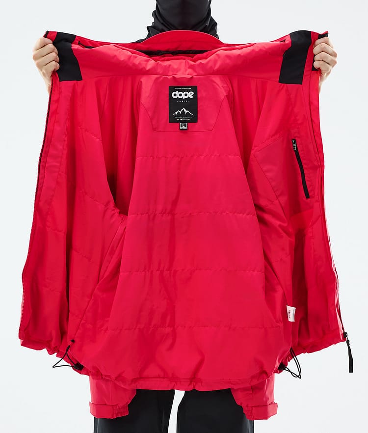 JT Spartan Snowboard Jacket Men Red/Black, Image 9 of 9