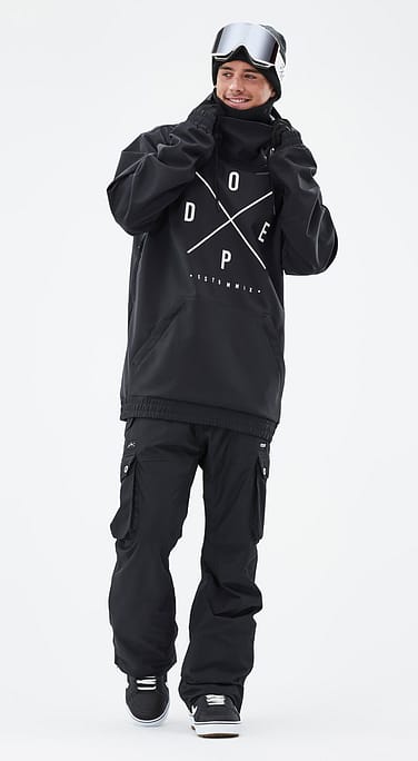 Yeti Snowboard Outfit Men Black/Black