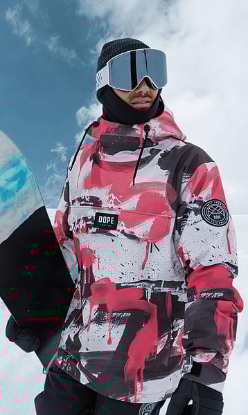 Jacket in Doodle inspired colorway