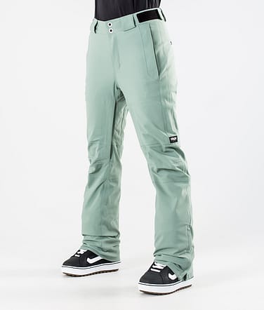 Con W 2020 Snowboard Pants Women Faded Green Renewed