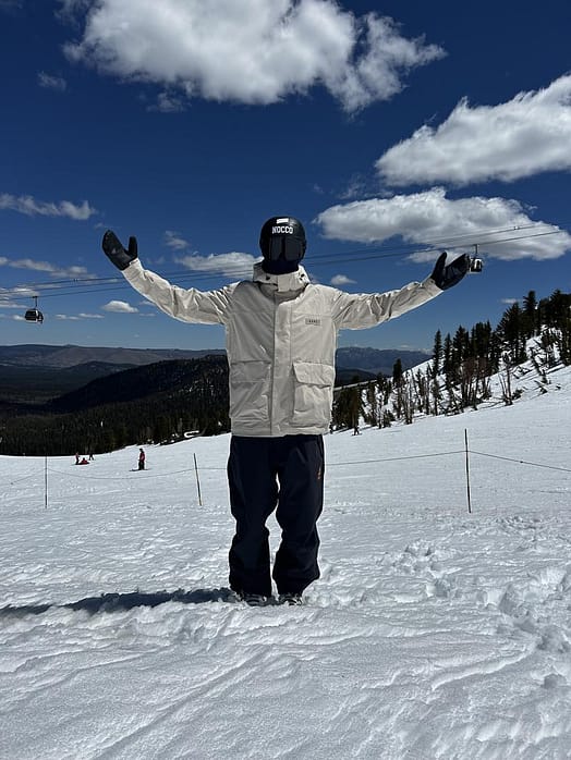 Customer @baumgartner_sam in Acme Snowboard Jacket Men Sand