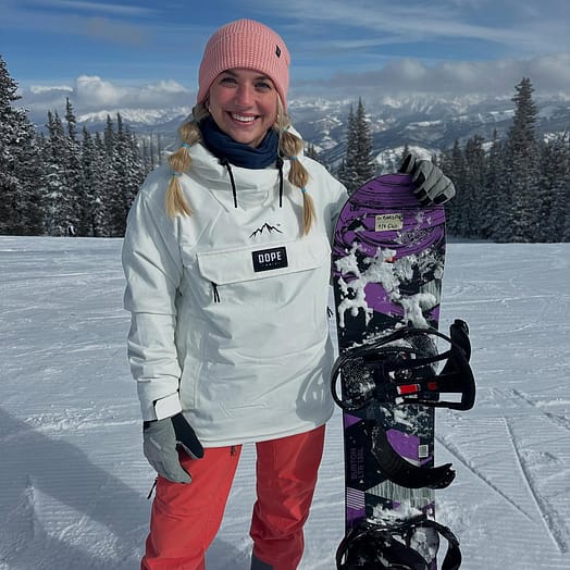 Customer @grace_baasch in Blizzard W Snowboard Jacket Women Whitish Renewed