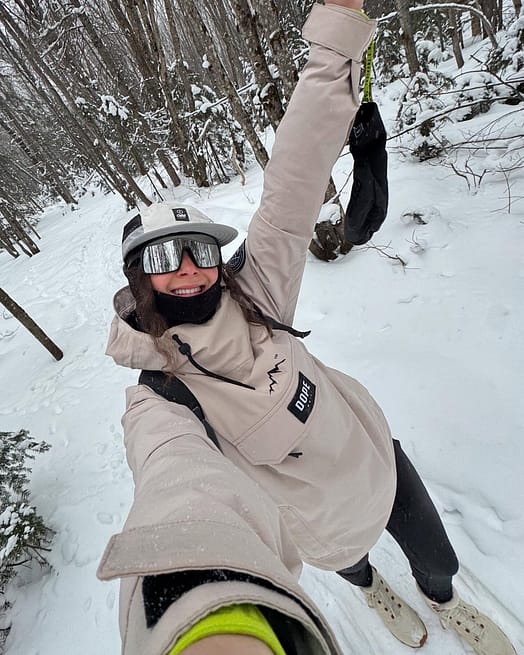 Cliente @marie_pier_caron en Blizzard W Chaqueta Snowboard Mujer Sand Renewed