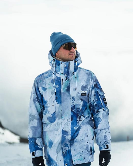 Customer @thomasarge in Adept Snowboard Jacket Men Spray Blue Green