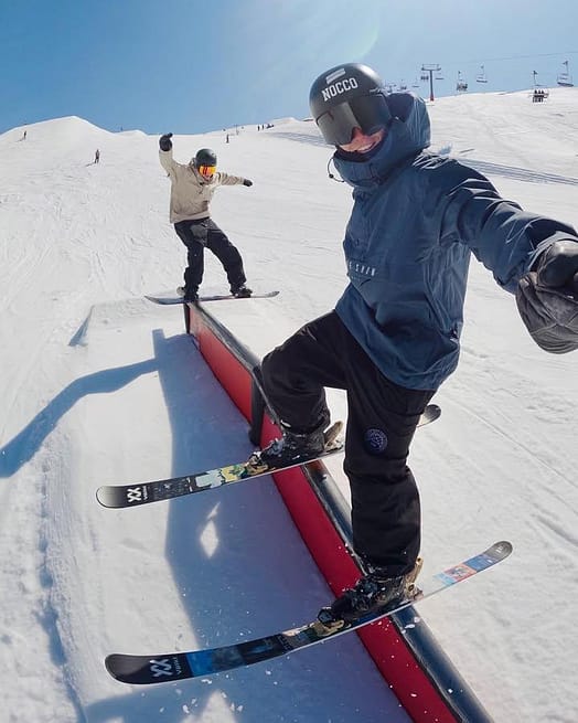 Cliente @baumgartner_sam en Blizzard Pantalones Snowboard Hombre Black