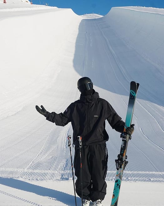 Zákazník @baumgartner_sam v Big Lyžařské Kalhoty Pánské Black