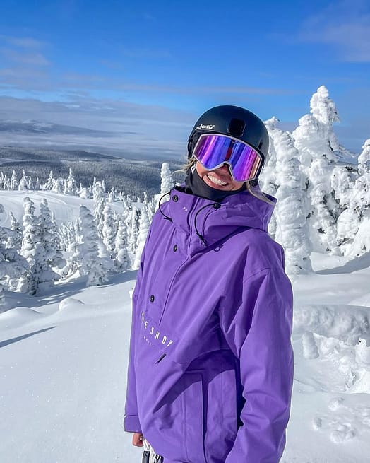 Client @holyshitthatsgood dans Legacy W Veste Snowboard Femme Vivid Purple