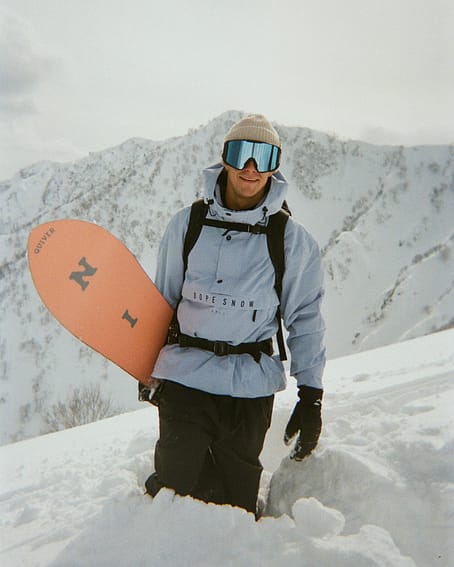 Klant @vladkhadarin in Legacy Snowboard jas Heren Light Blue