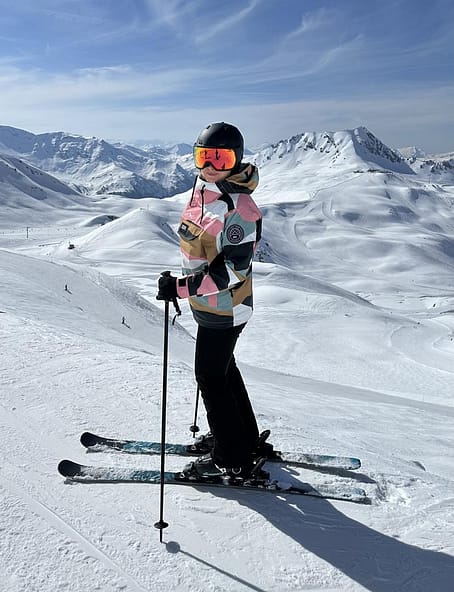 Customer @undefined in Blizzard W Ski Jacket Women Shards Gold Muted Pink