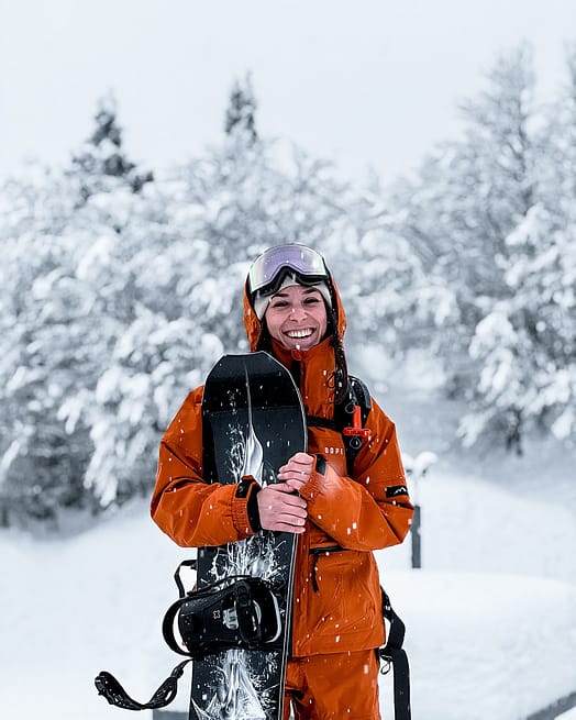 Cliente @skvikskvik en Vertex W Chaqueta Snowboard Mujer Burned Orange