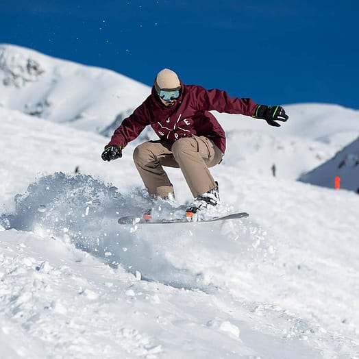 Klant @drxphotographie in Yeti Snowboard jas Heren 2X-Up Burgundy