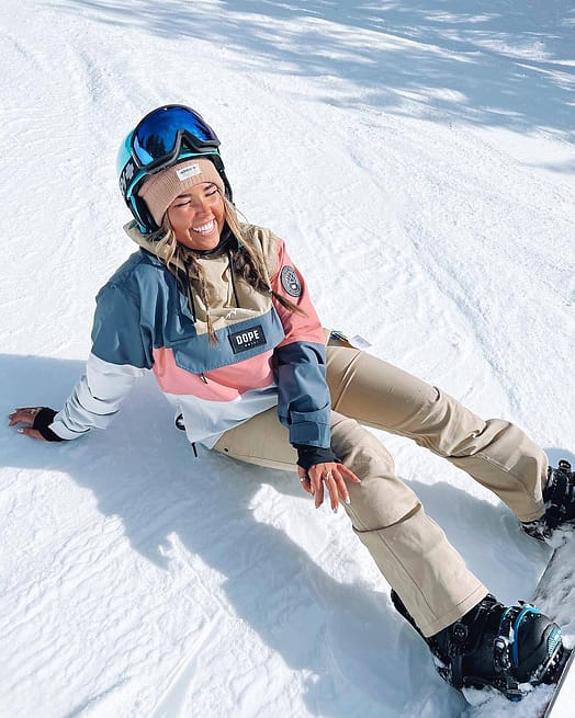 Customer @caylieshelton in Blizzard LE W Ski Jacket Women Limited Edition Patchwork Khaki