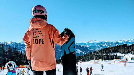 Cliente @amyzaraaitken en Yeti W 2021 Chaqueta Snowboard Mujer Rise Peach