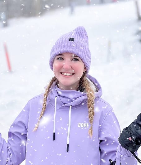 Zákazník @ameliaarosee v Wylie W Bunda na Snowboard Dámské Capital Faded Violet