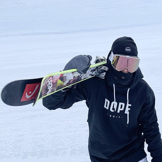 Cliente @gioele_mari en Yeti 2021 Chaqueta Snowboard Hombre Capital Black