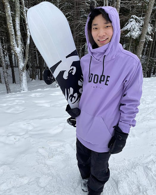 Cliente @viniciustaniguti en Yeti 2021 Chaqueta Snowboard Hombre Capital Faded Violet Renewed