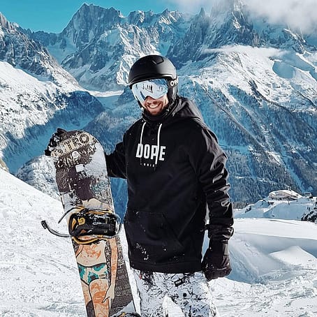 Cliente @dj.penta en Yeti 2021 Chaqueta Snowboard Hombre Capital Black