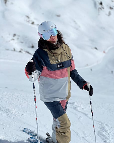 Customer @szlapamartyna in Blizzard LE W Ski Jacket Women Limited Edition Patchwork Khaki