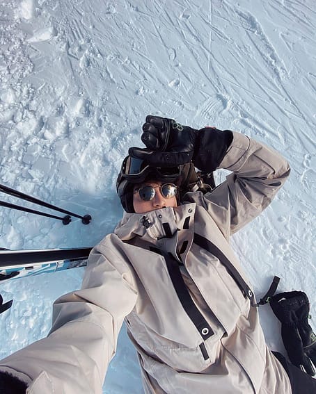 Klant @byenico in Mojo Snowboard jas Heren Sand