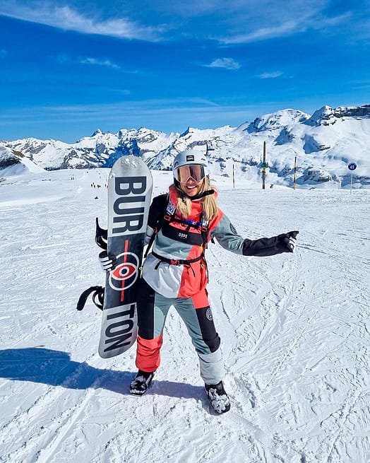 Cliente @h.sicari en Blizzard LE W Pantalones Snowboard Mujer Limited Edition Patchwork Coral