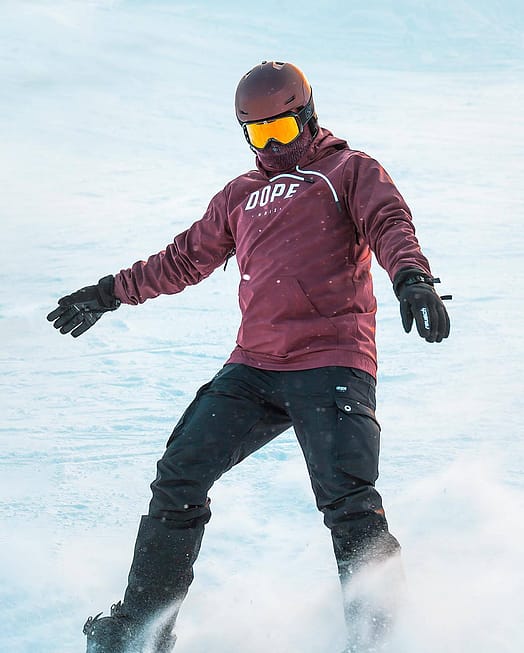 Klient @vilmasphotography w Yeti 2021 Kurtka Snowboardowa Mężczyźni Capital Burgundy