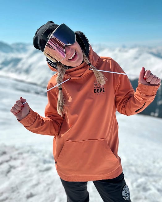 Cliente @barasimkova en Yeti W 2021 Chaqueta Snowboard Mujer Rise Peach