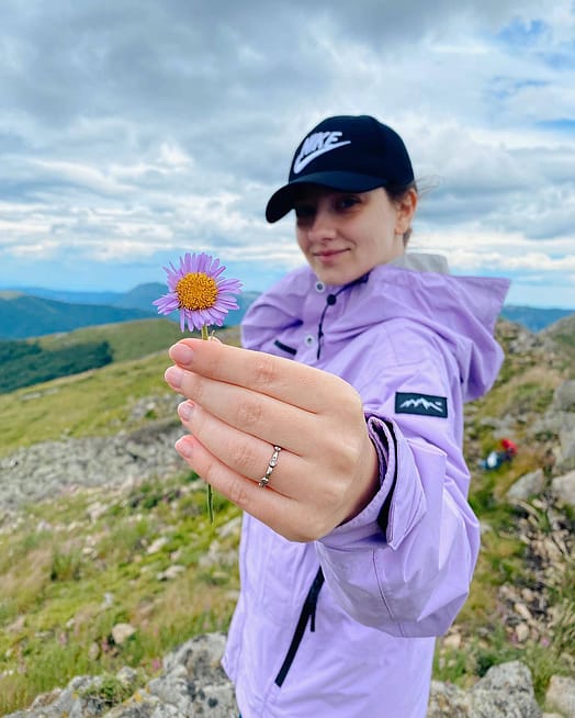 Customer @deni.ilisie in Ranger Light W Outdoor Jacket Women Faded Violet