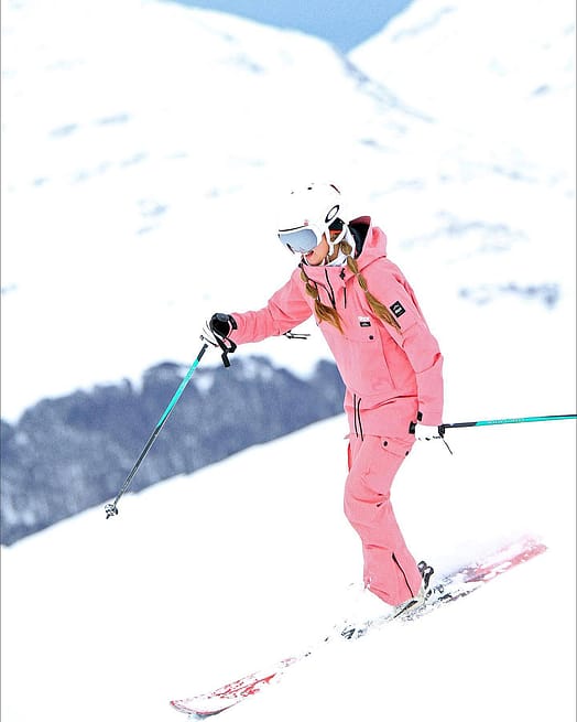 Customer @lgblanksman in Annok W Ski Jacket Women Pink