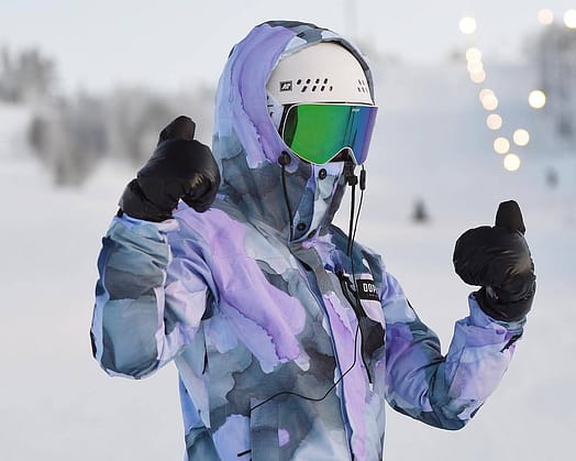 Kunde @ante_cheesebay in Blizzard W Full Zip Snowboardjacke Damen Blot Violet