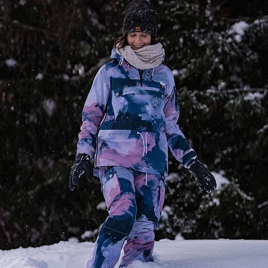 Kunde @clara_nioky in Iconic W Snowboardhose Damen Cumulus