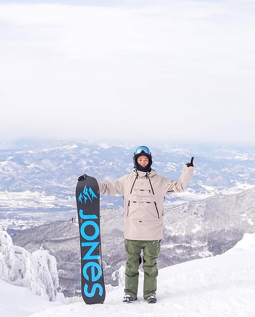 Customer @dough702 in Akin Ski Jacket Men Sand