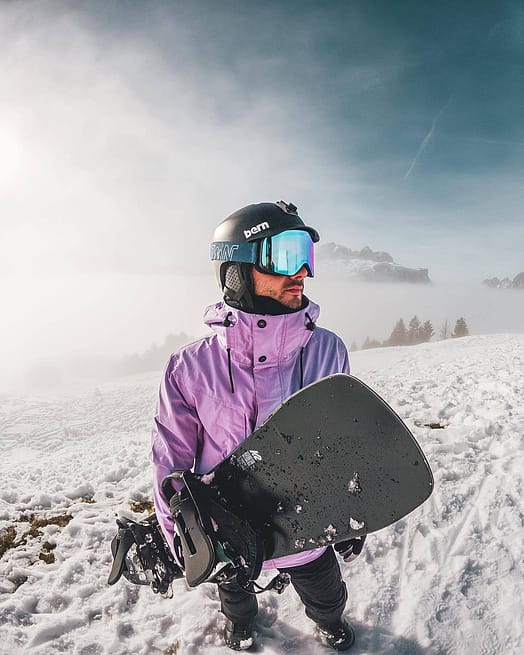 Klant @danielestiv in Adept Snowboard jas Heren Faded Violet