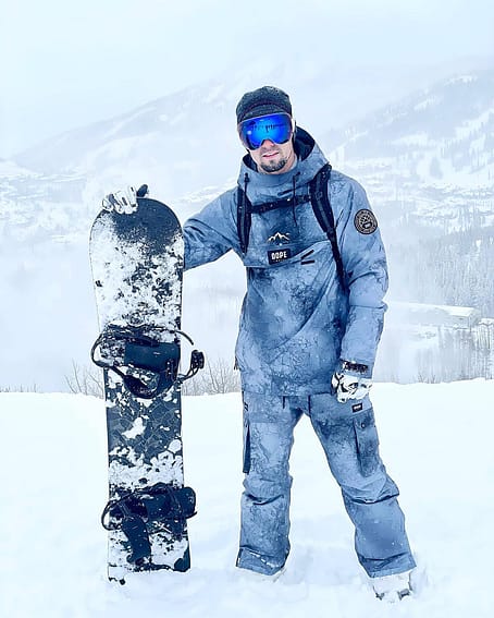 Kunde @_seanpollock_ in Blizzard Snowboardjacke Herren Dirt