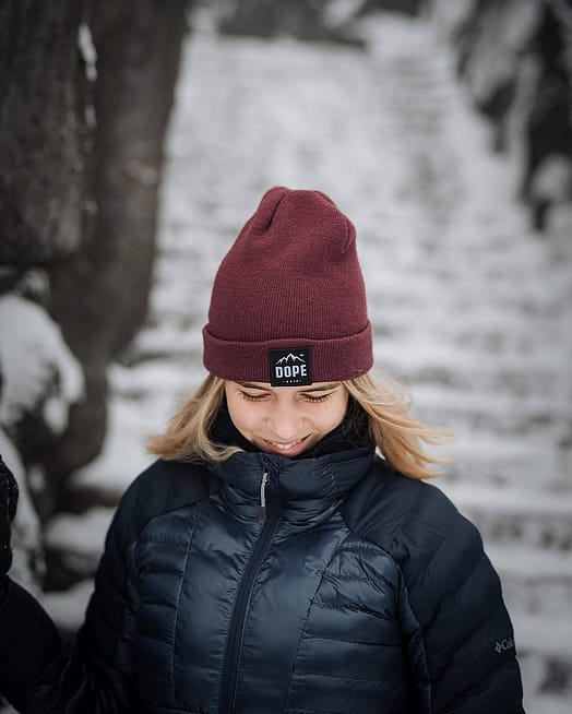 Cliente @_jesssmen_ en Paradise 2021 Gorro Burgundy