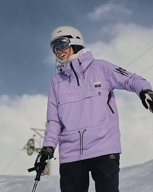 Klient @justinezonne w Annok W Kurtka Snowboardowa Kobiety Faded Violet