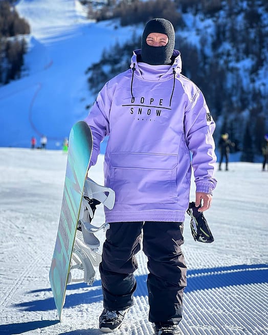 Cliente @marco_peviani en Wylie Chaqueta Snowboard Hombre DS Faded Violet