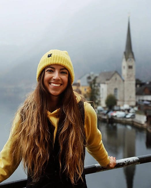 Cliente @basia_wojtuszek en Chunky Gorro Faded Yellow