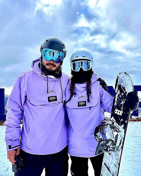 Customer @patoulatch in Blizzard W 2021 Ski Jacket Women Faded Violet