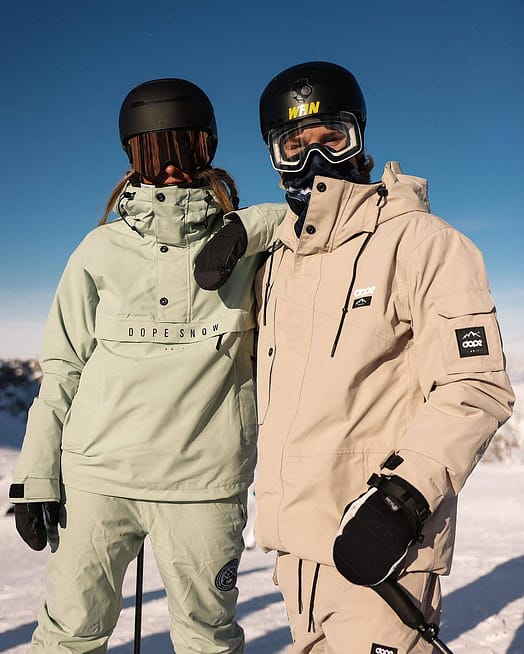 Client @bruce_oldman dans Adept Veste Snowboard Homme Sand