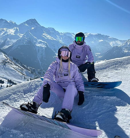 Customer @margauxbignet in Blizzard W 2021 Ski Jacket Women Faded Violet