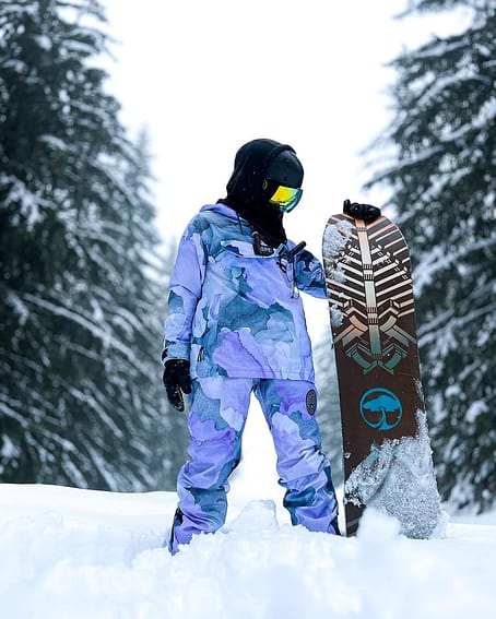 Zákazník @ma_rojass v Blizzard W Bunda na Snowboard Dámské Blot Violet