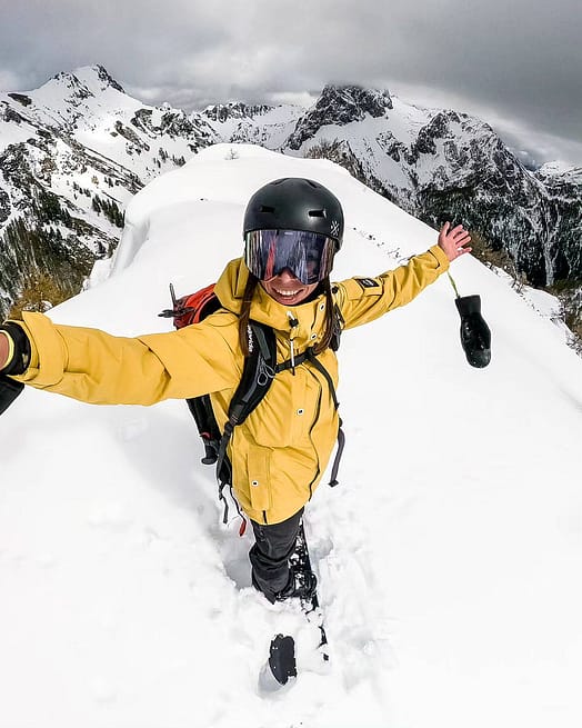 Zákazník @skvikskvik v Adept W Bunda na Snowboard Dámské Yellow